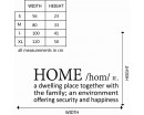Home Definition Quotes Home Definition Quotes Wall Art Stickers